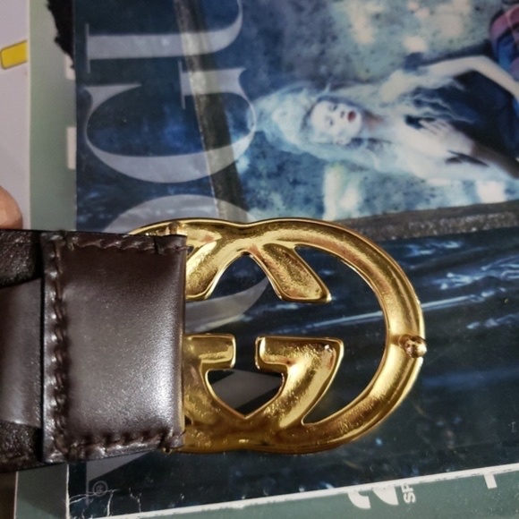 ?Vintage Gucci Wide Waist Belt